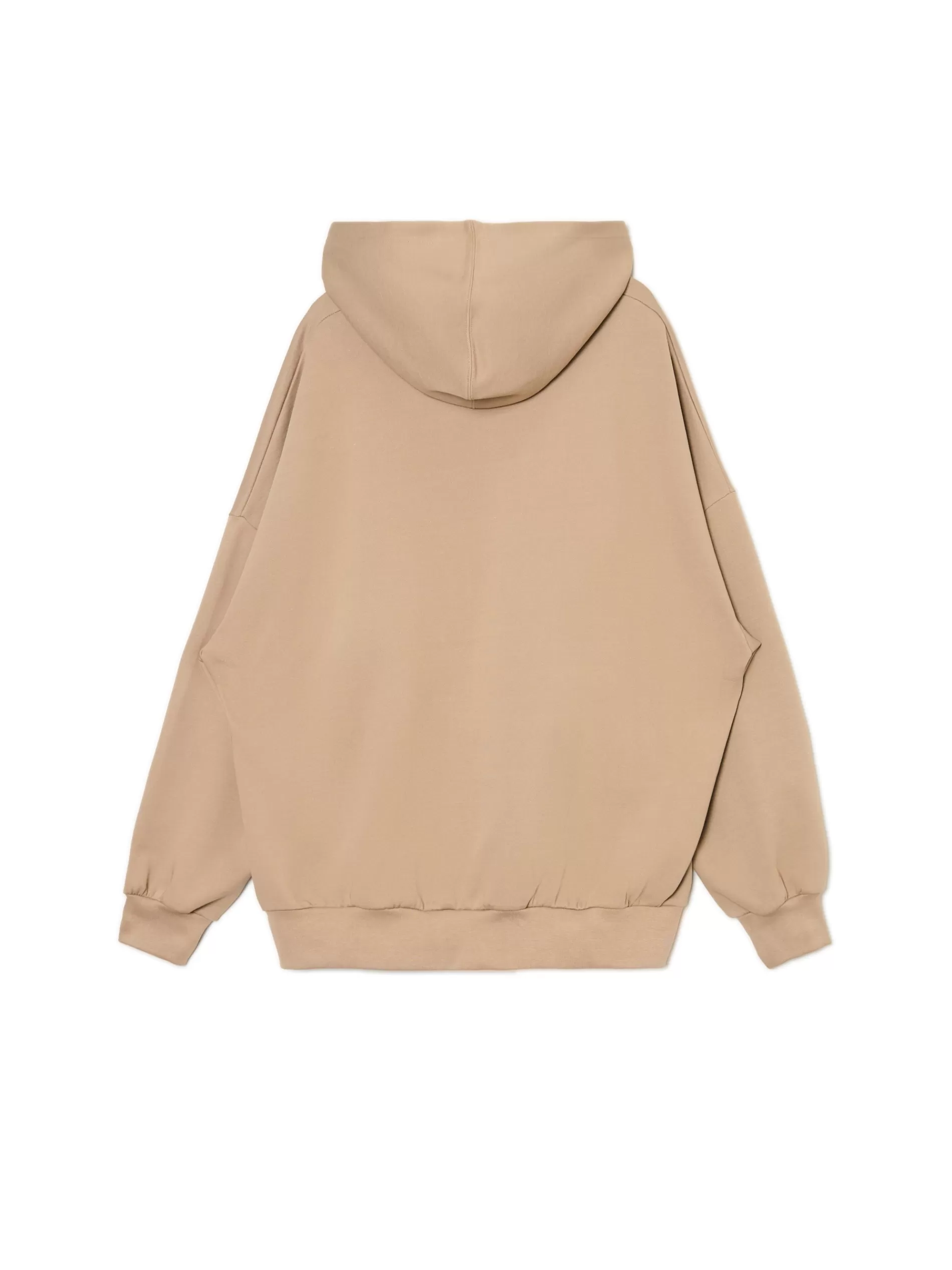 Cropp Unisex | Unisex | Brązowa bluza hoodie z dobermanami UNISEX brązowy