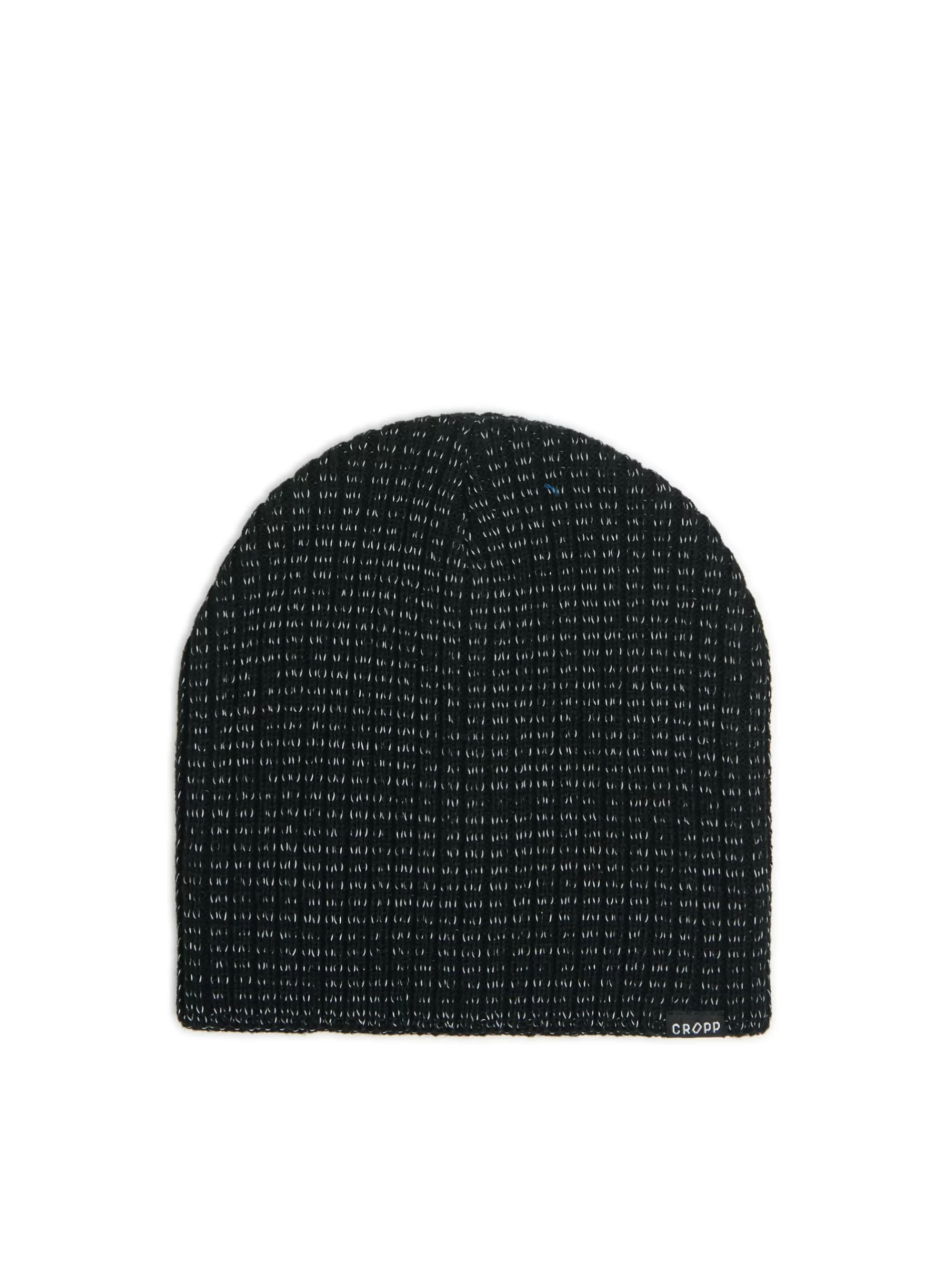 Cropp Czapki | Czapka beanie z drobnym nadrukiem czarny