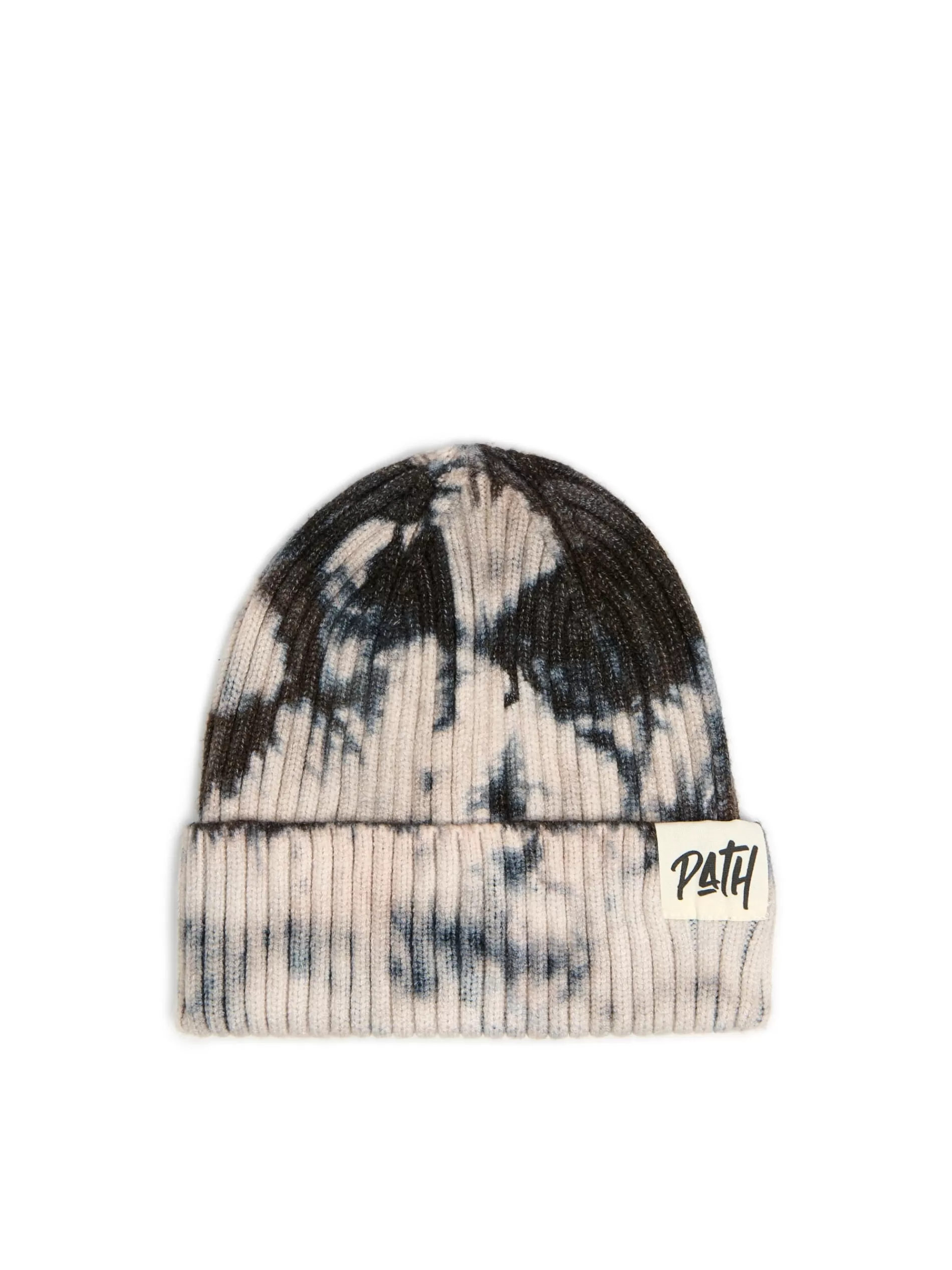 Cropp Czapki | Czapka beanie z efektem tie-dye szary
