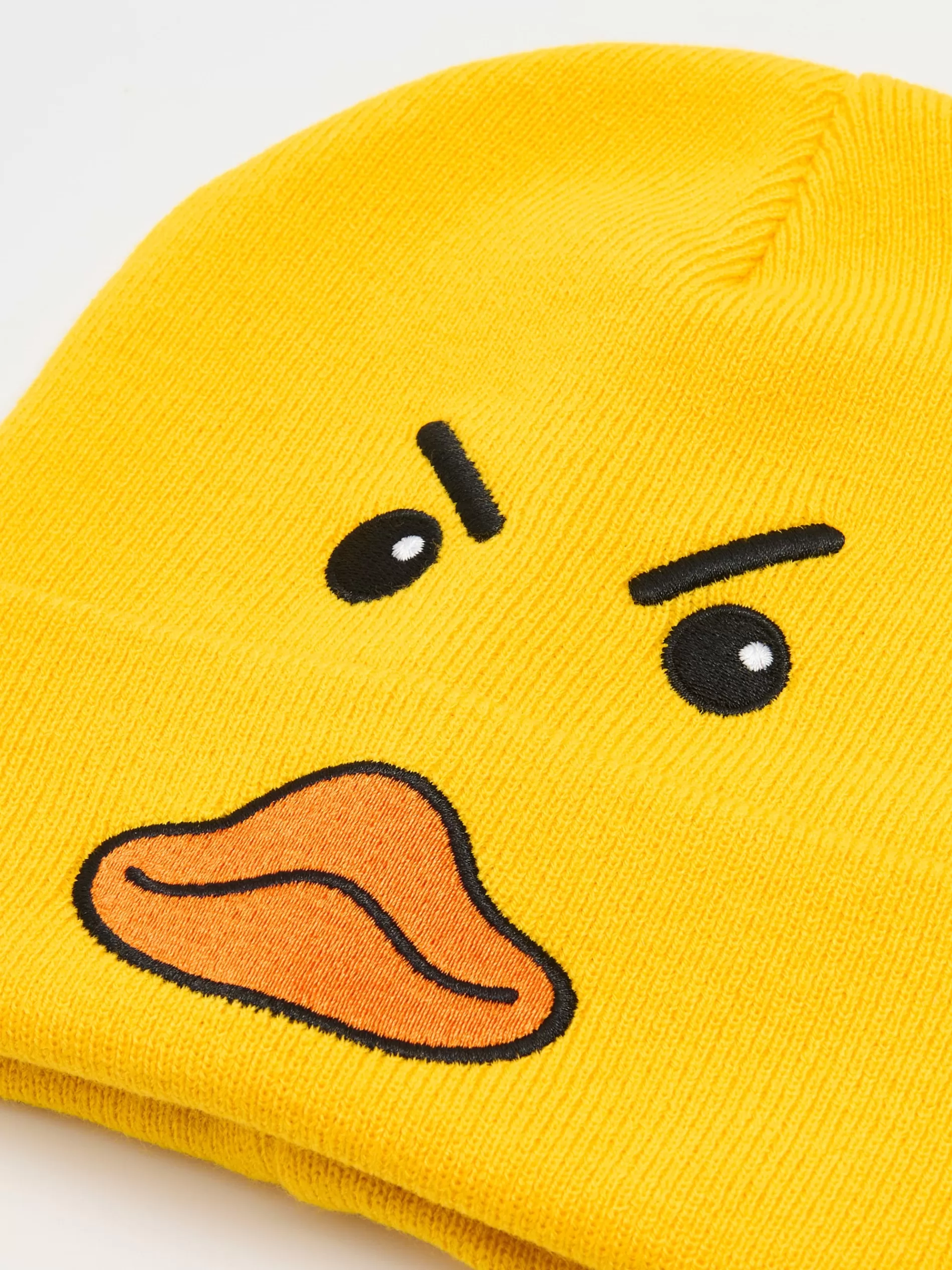Cropp Czapki | Czapka beanie z motywem kaczki żółty
