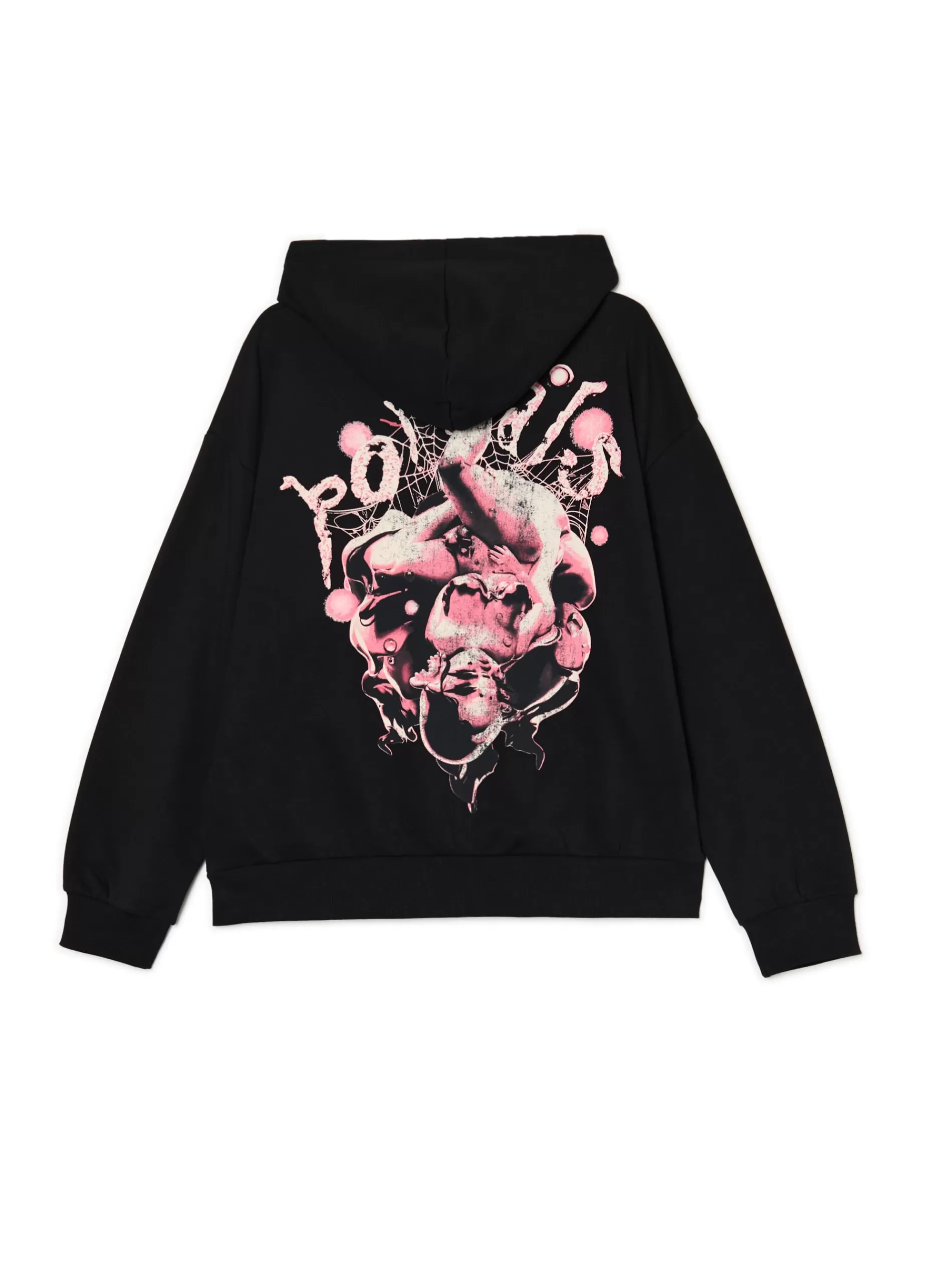 Cropp Bluzy | Czarna bluza hoodie Melanie Martinez czarny