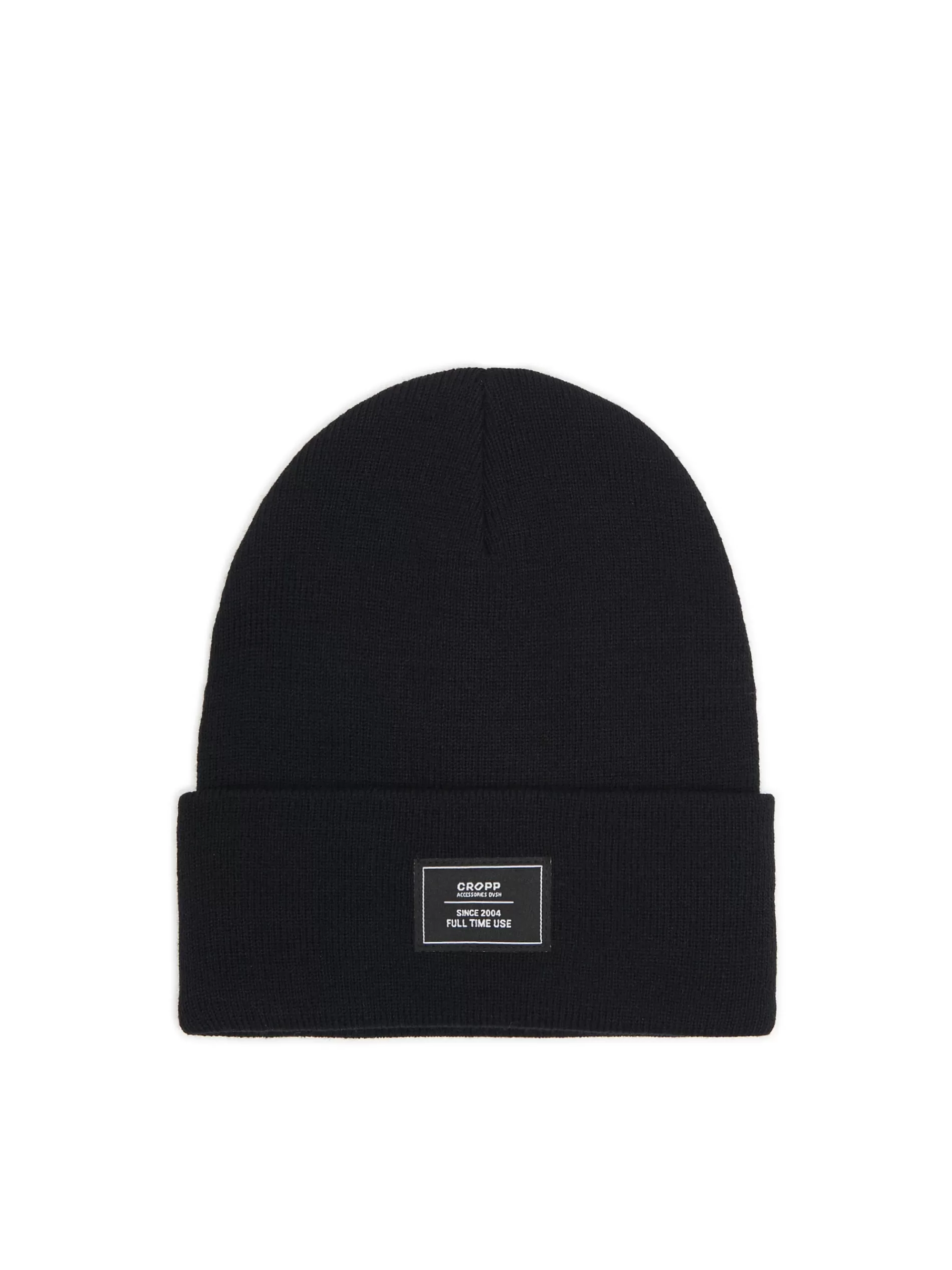 Cropp Czapki | Czarna czapka beanie czarny