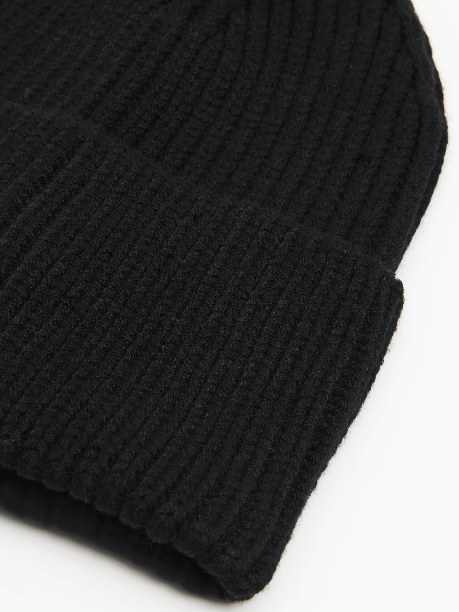 Cropp Czapki | Czarna czapka beanie czarny