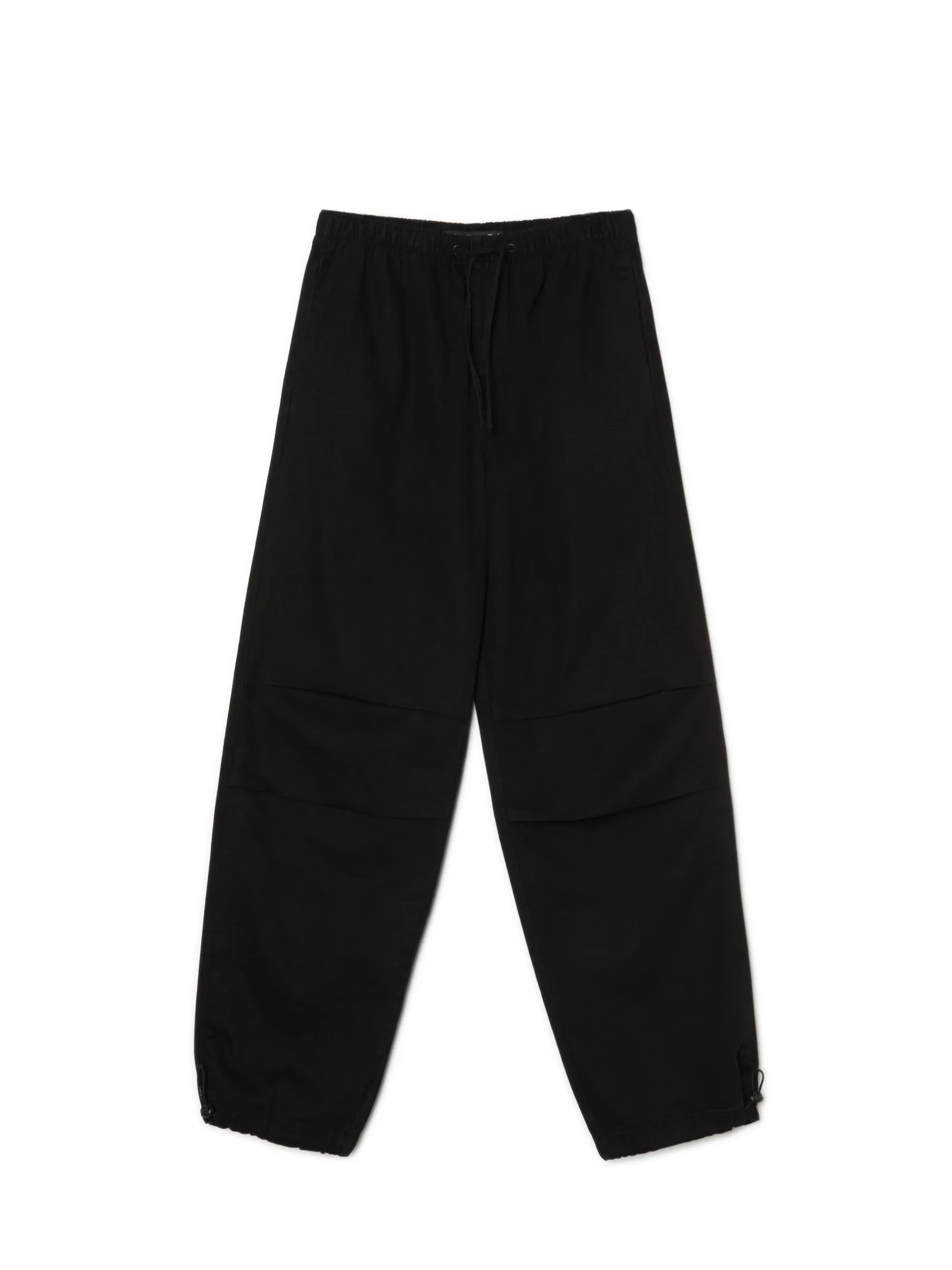 Cropp Jeansy | Czarne jeansy parachute czarny