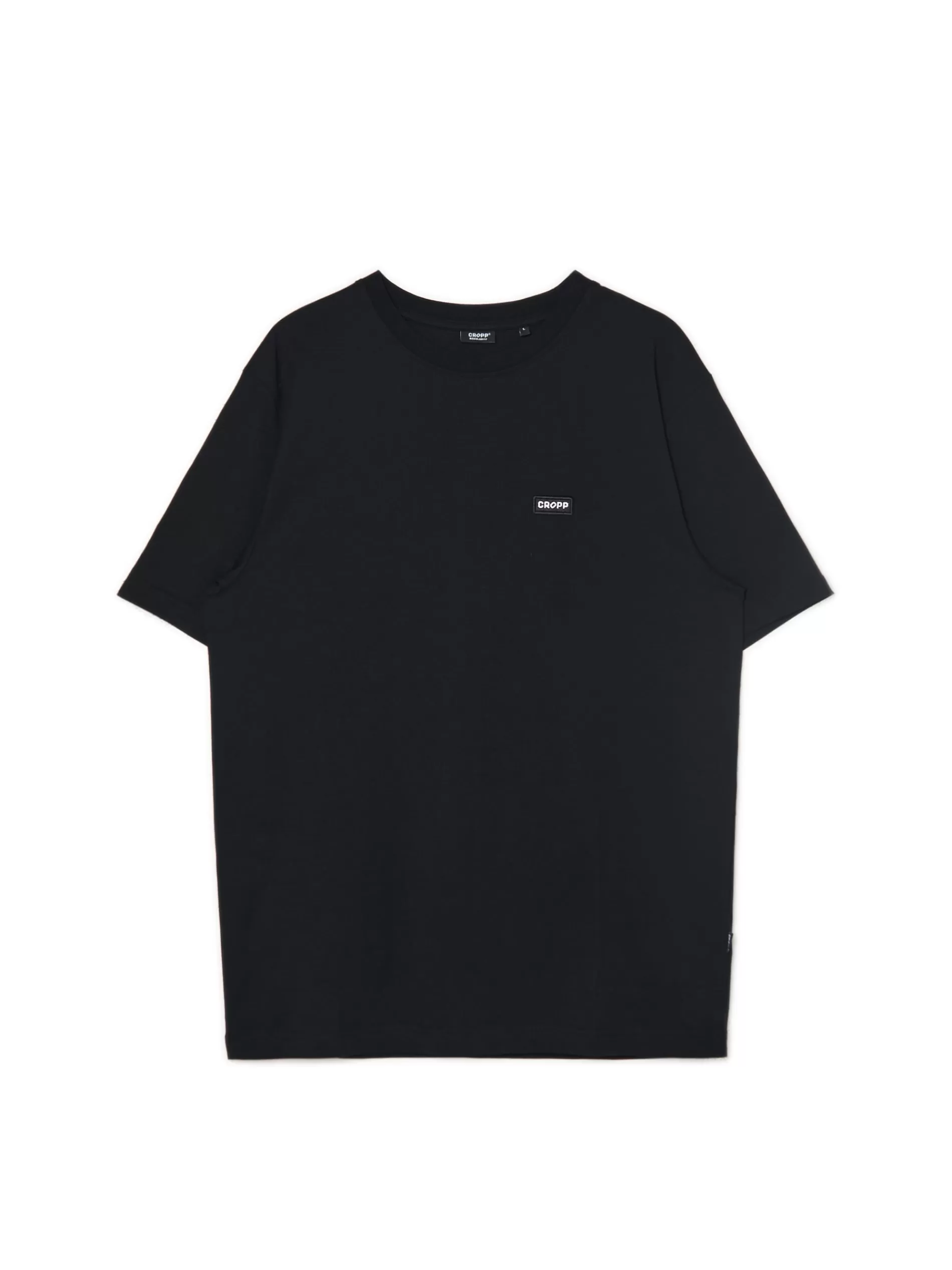 Cropp Koszulki | T-shirt z haftem czarny