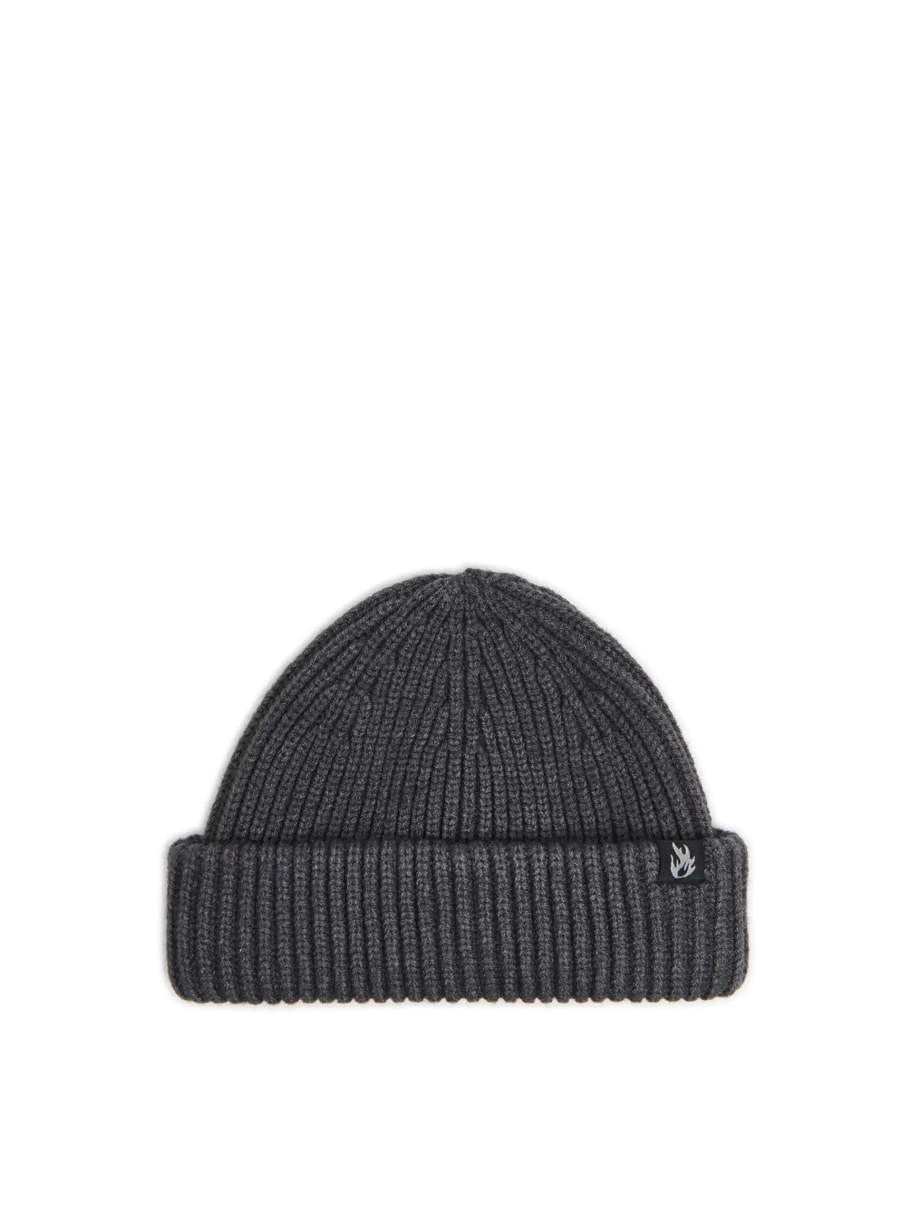 Cropp Czapki | Basic | Dzianinowa czapka short beanie jasnyszary