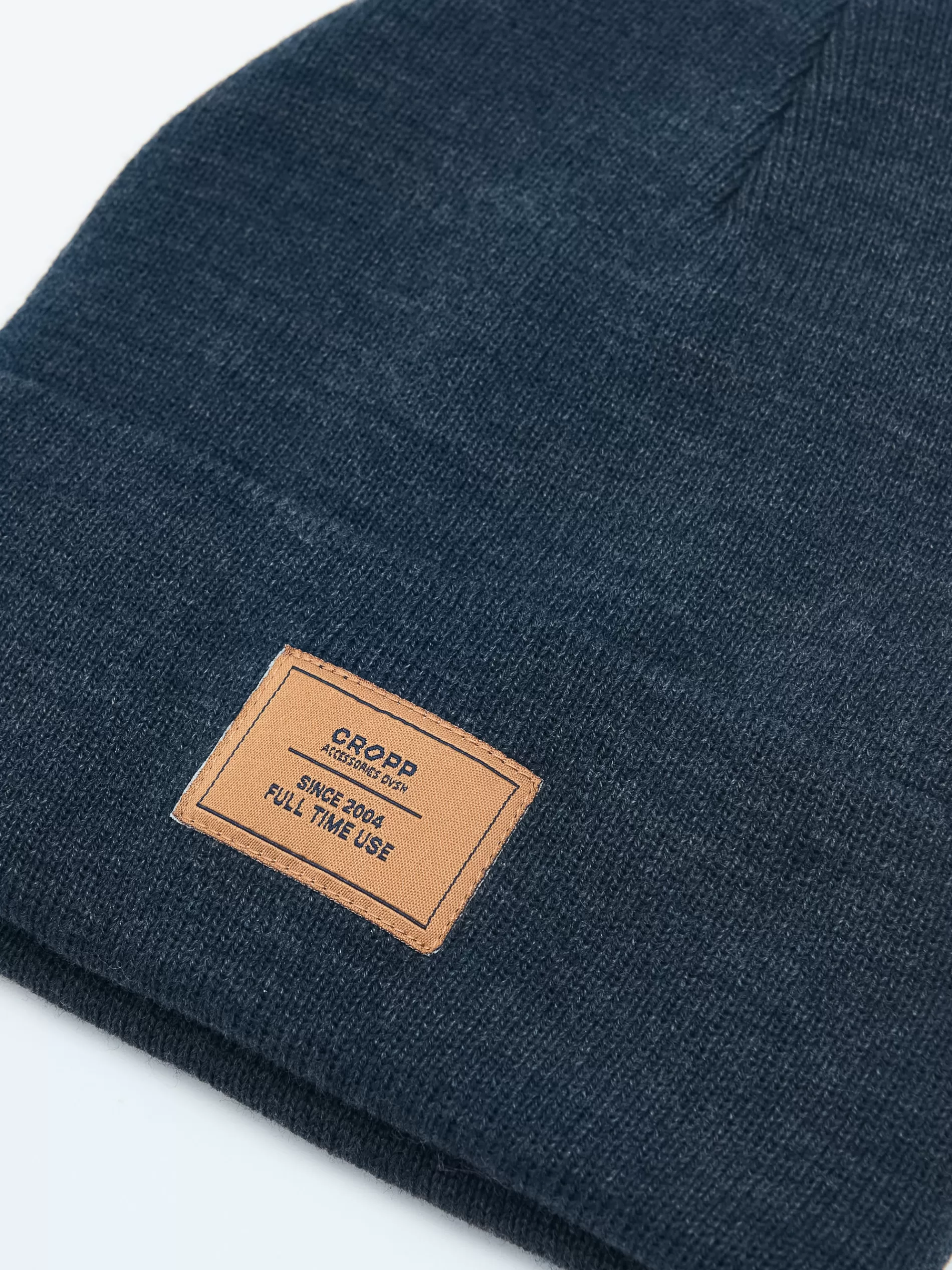 Cropp Czapki | Granatowa czapka beanie granatowy