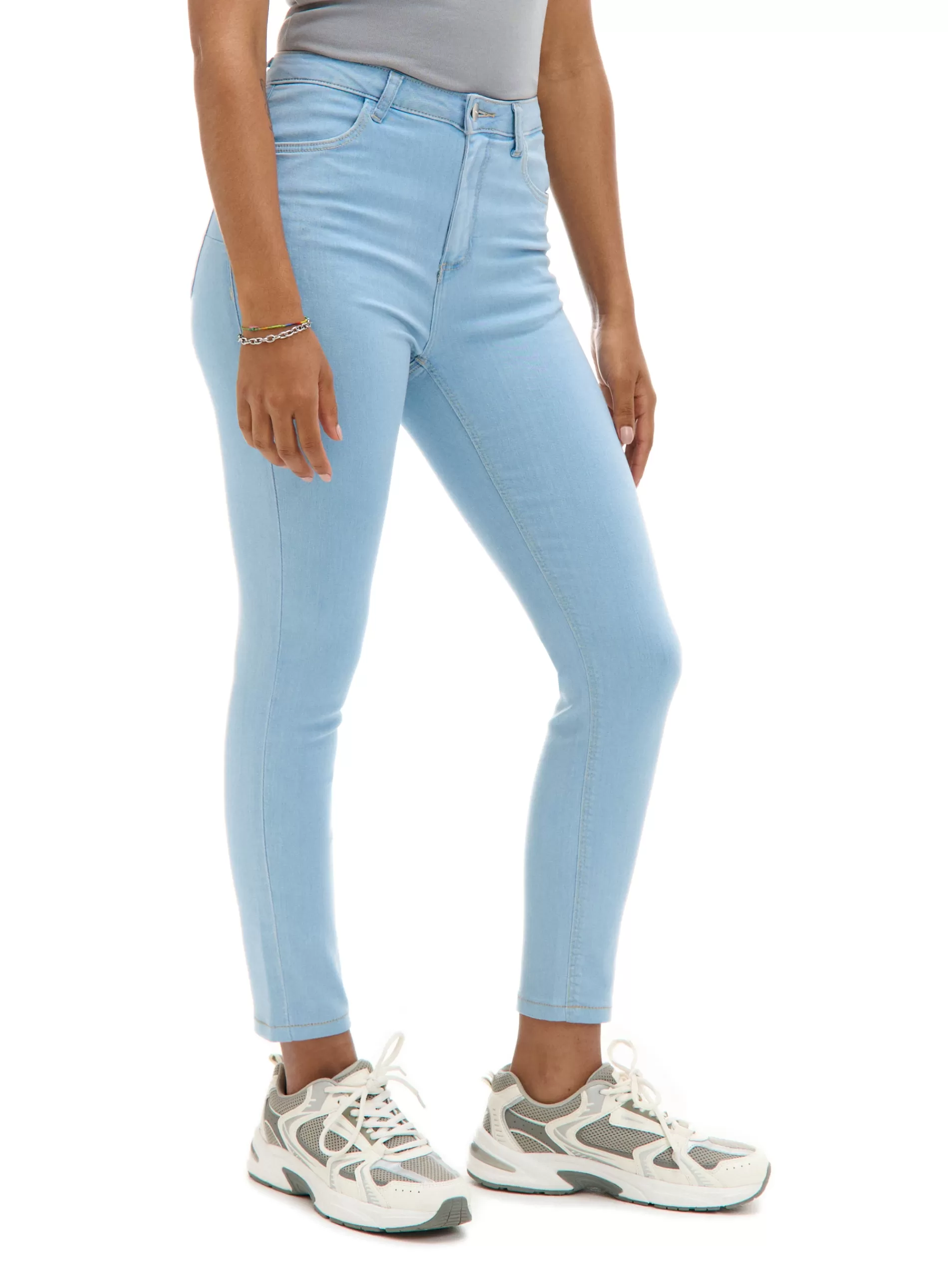 Cropp Jeansy | Jasne jeansy push up PETITE niebieski