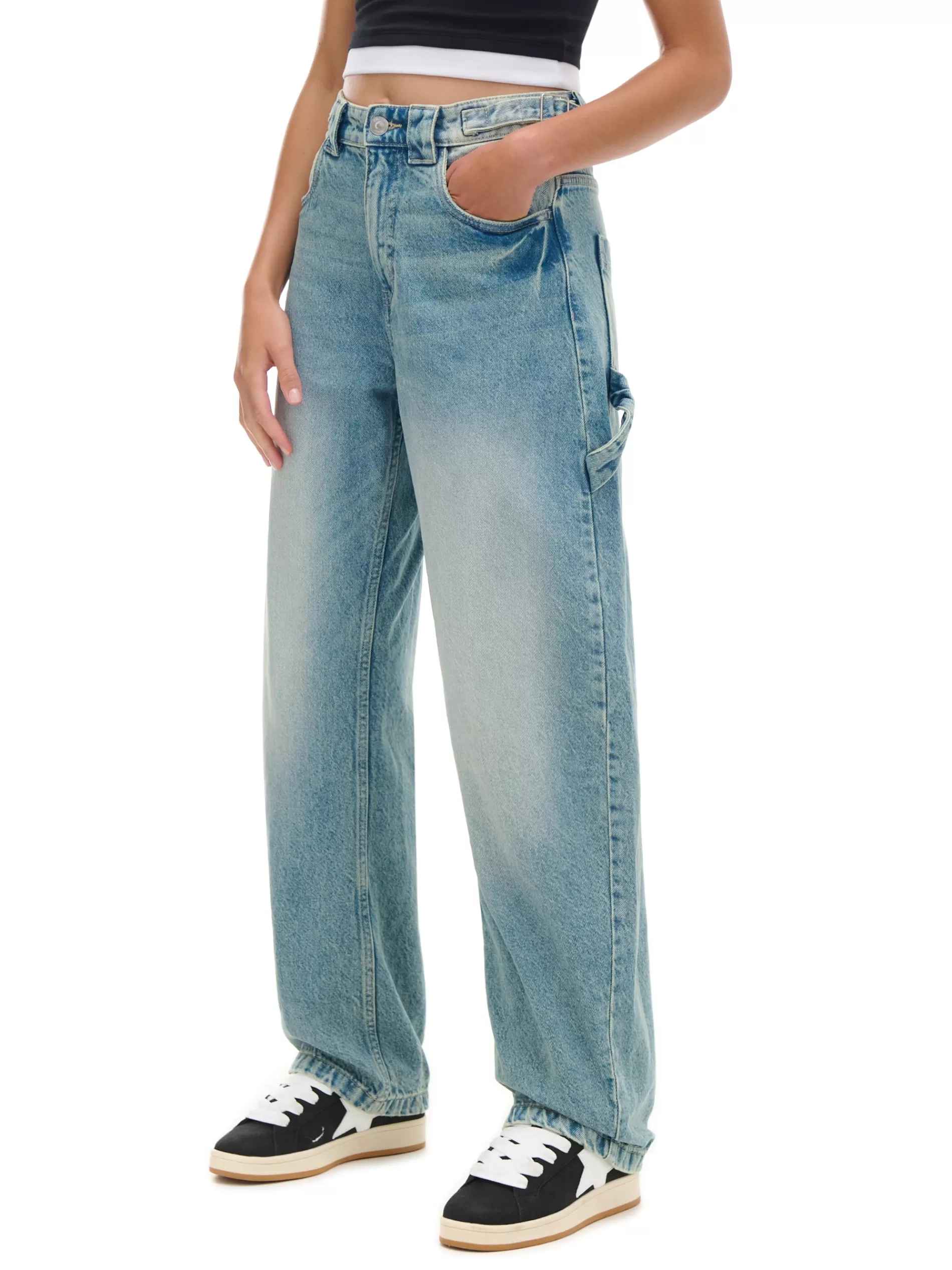 Cropp Jeansy | Jeansy skater niebieski