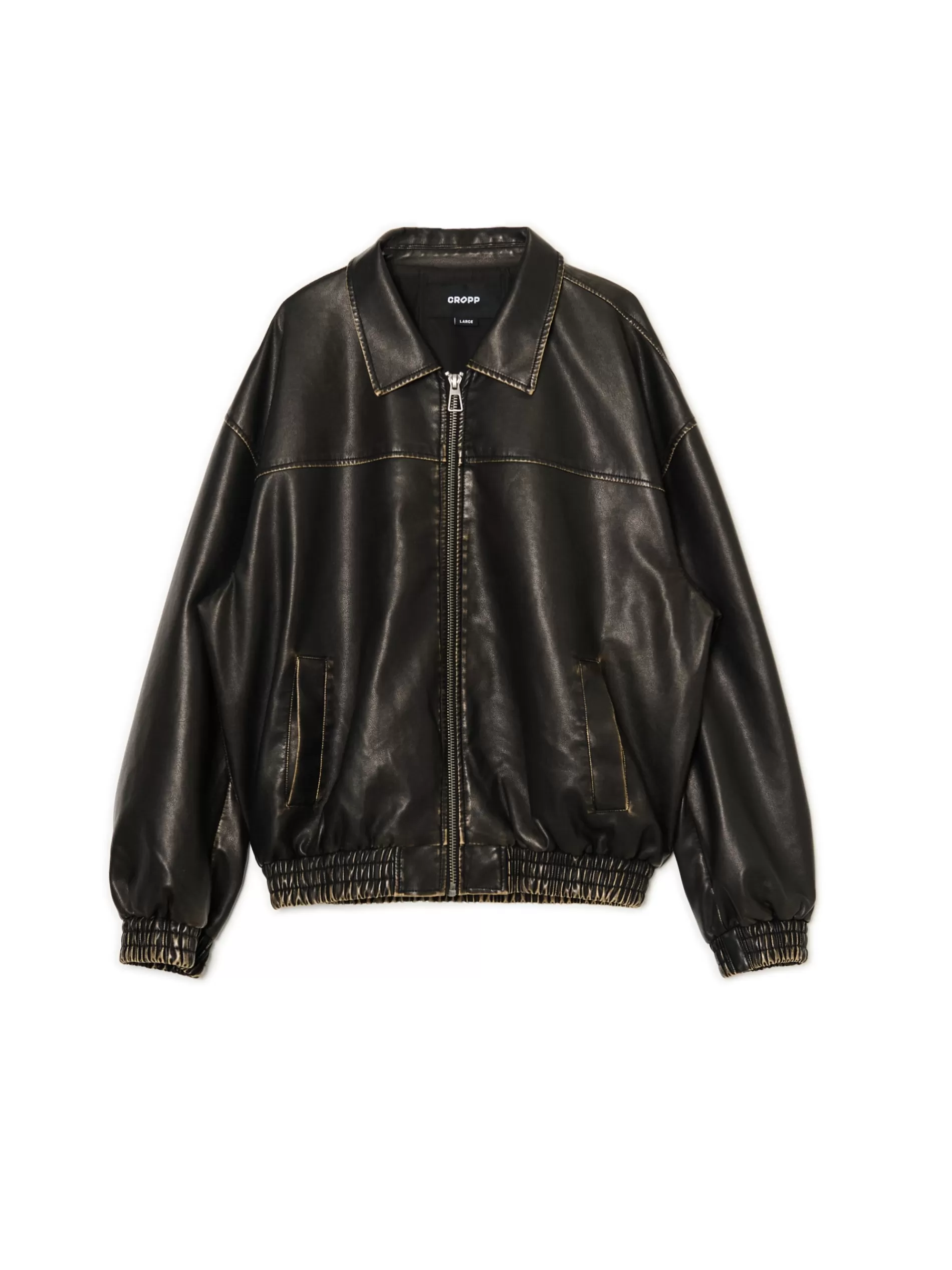 Cropp Kurtki, Płaszcze | Kurtka bomber w stylu vintage brązowy