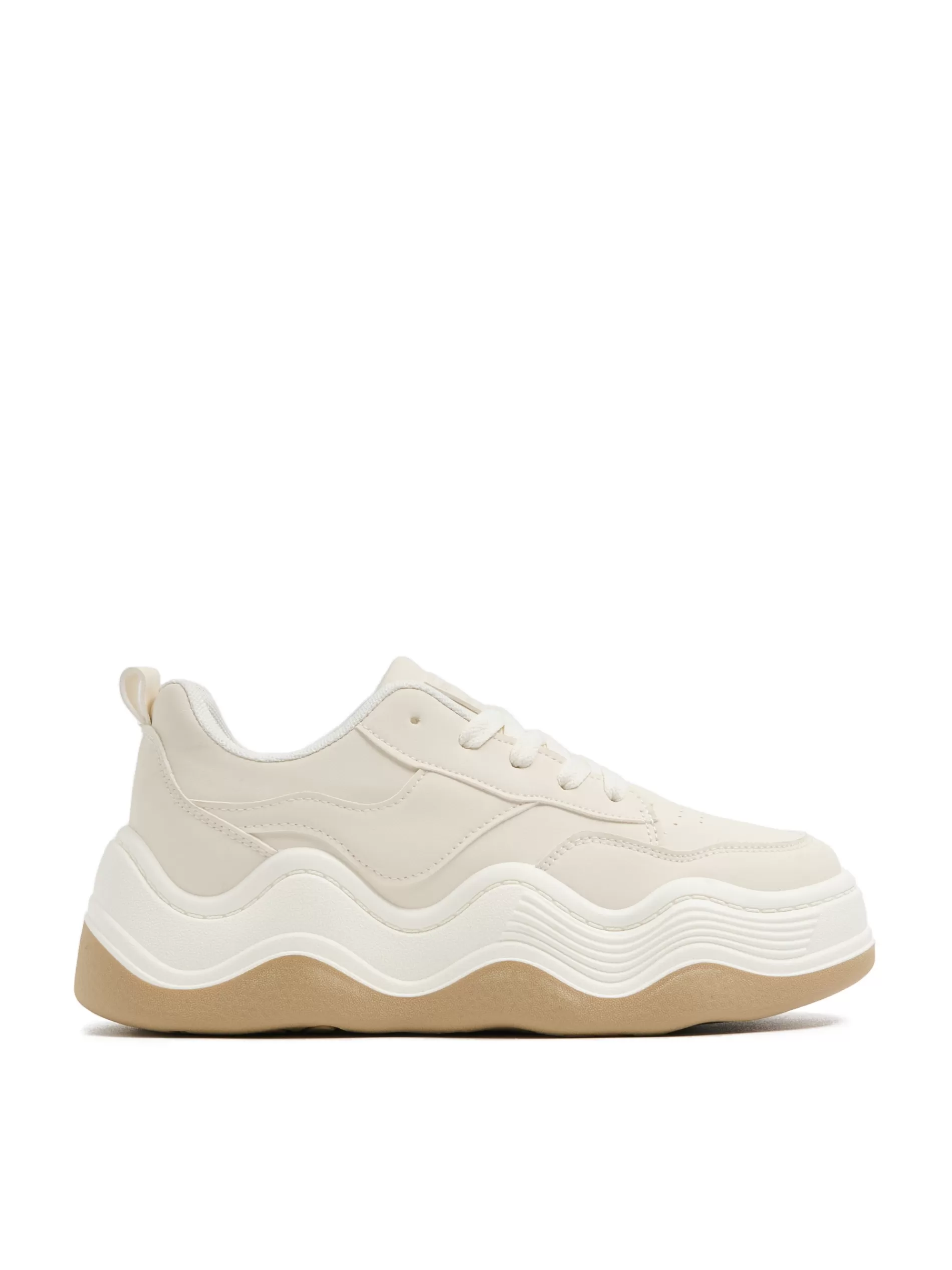 Cropp Sneakersy | Lekkie sneakersy beżowy