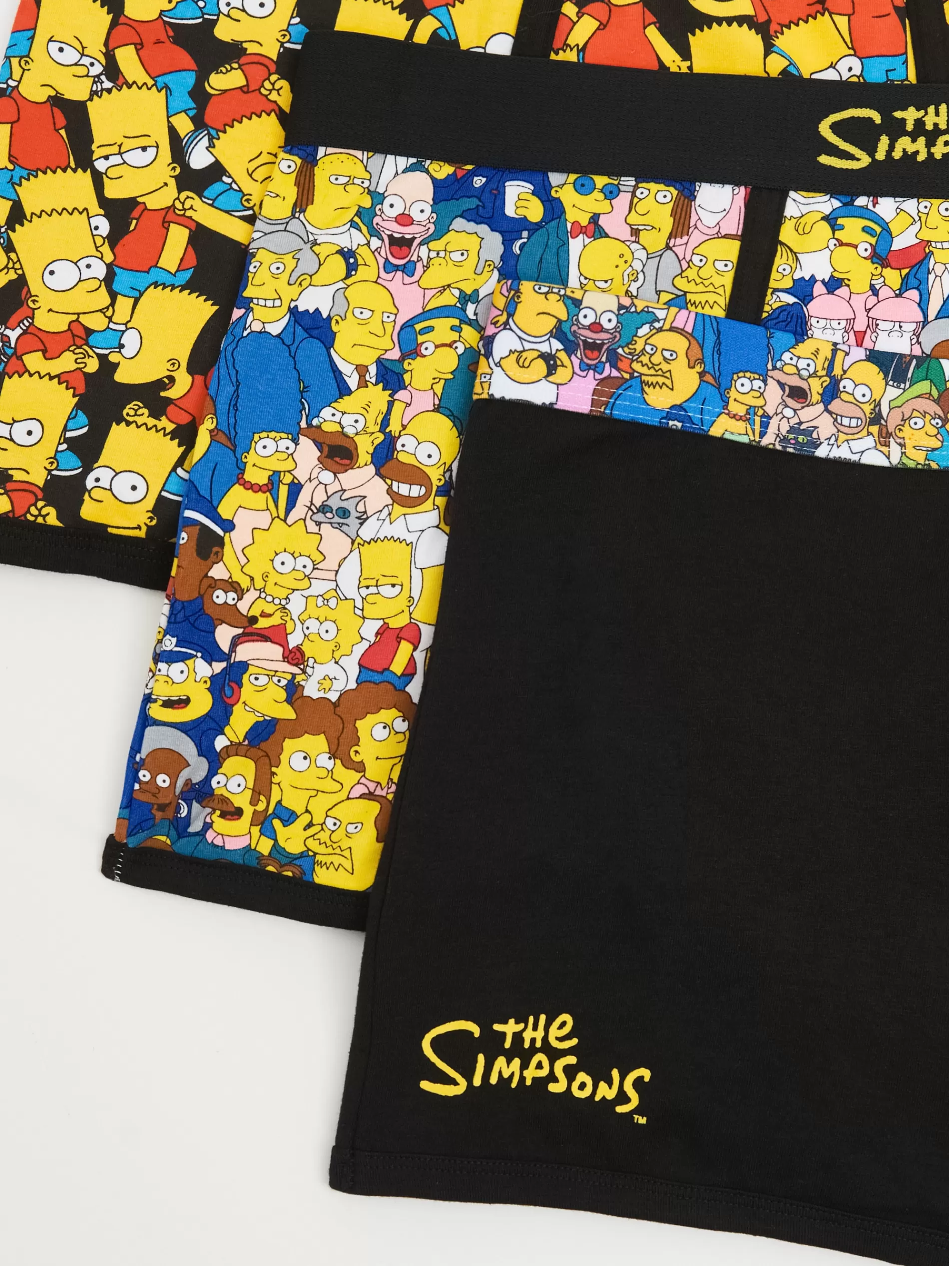 Cropp Bokserki | 3 pack bokserek The Simpsons żółty