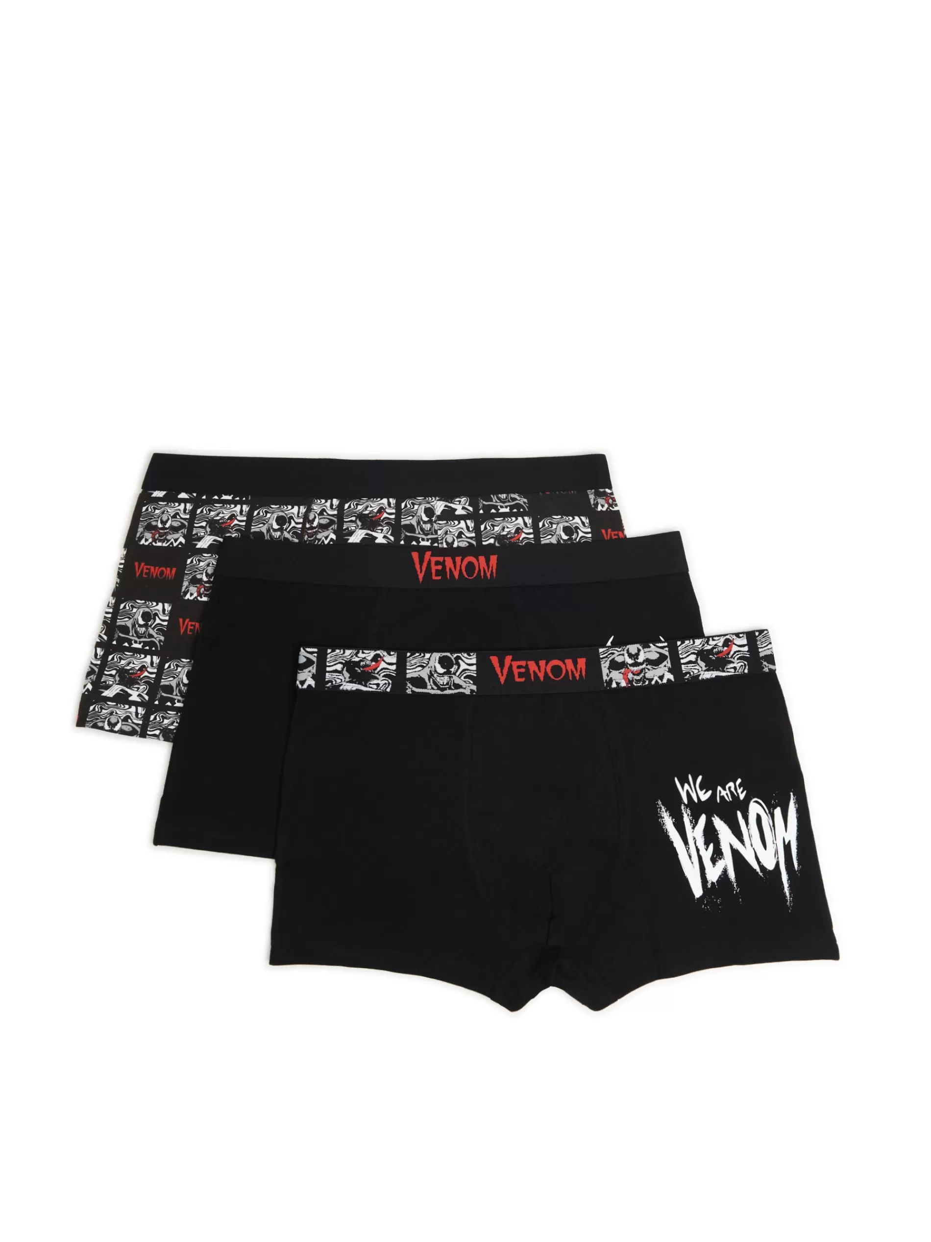 Cropp Bokserki | 3 pack ch bokserek Venom czarny