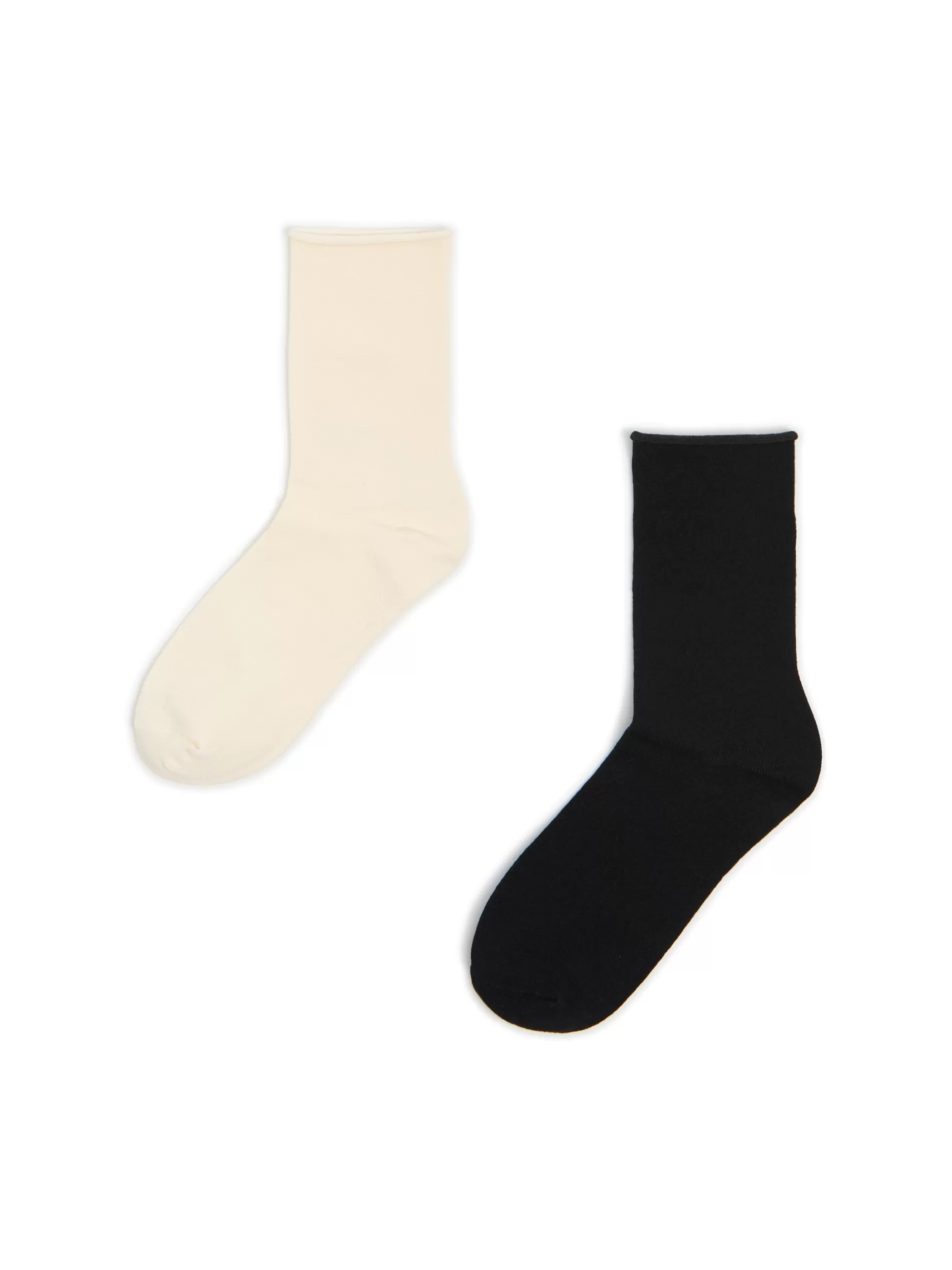 Cropp Skarpety, Rajstopy | 2 pack długich modalowych skarpetek czarny