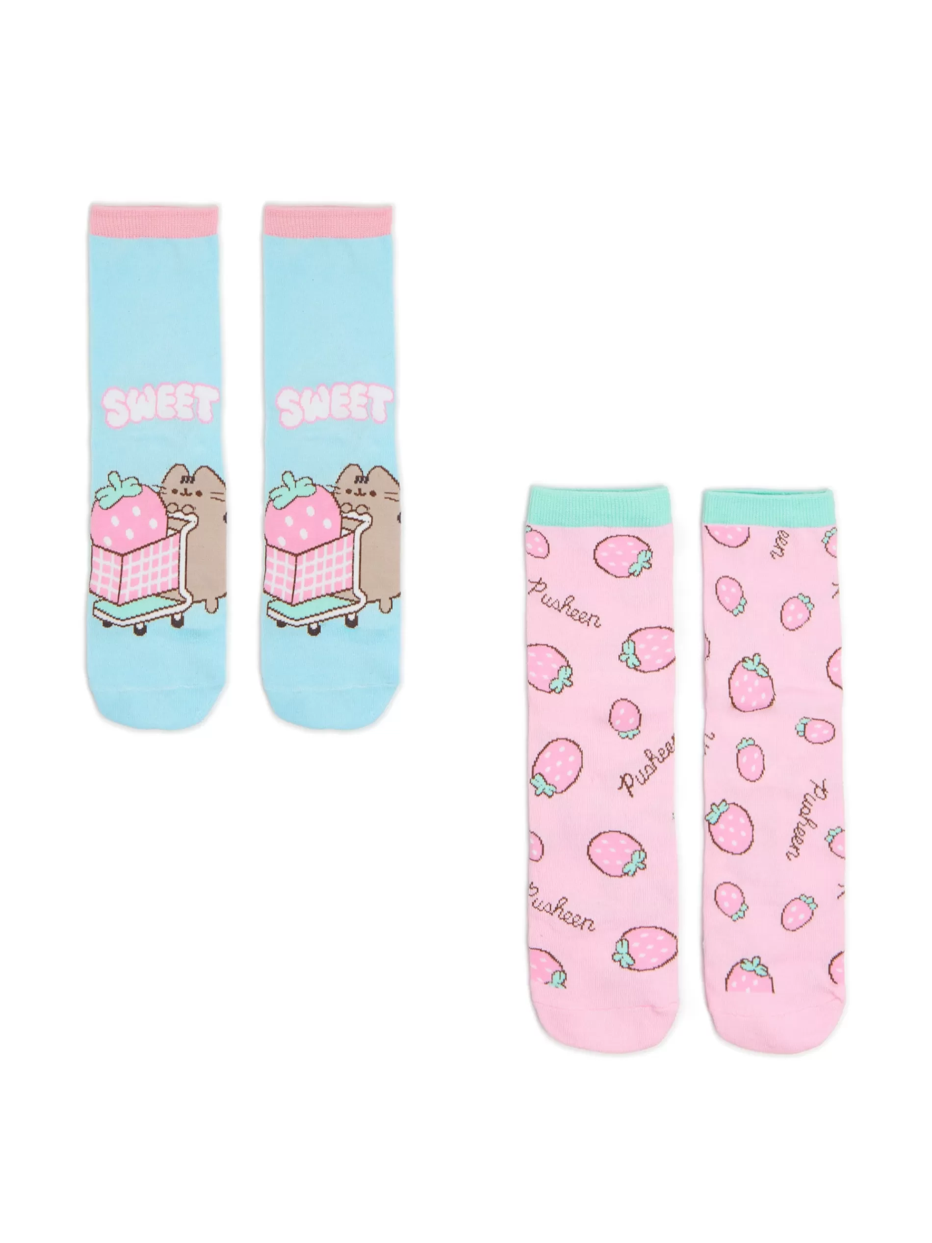 Cropp Skarpety, Rajstopy | 2 pack długich skarpet Pusheen wielobarwny