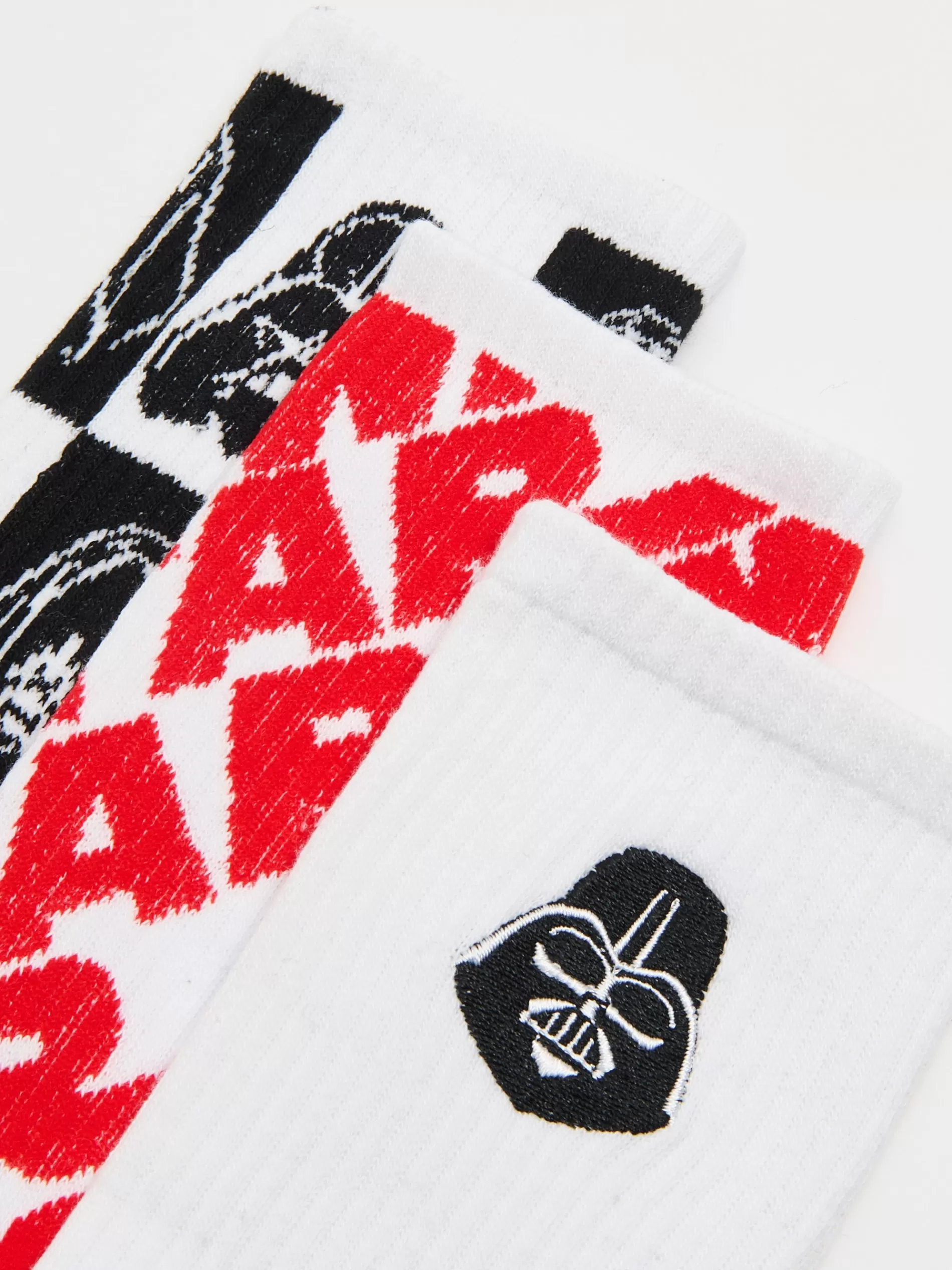 Cropp Skarpetki | 3 pack długich skarpet Star Wars biały