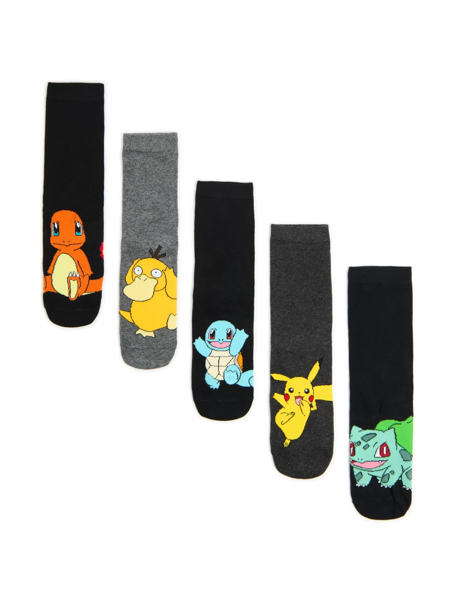Cropp Skarpetki | 5 pack skarpet Pokémon czarny