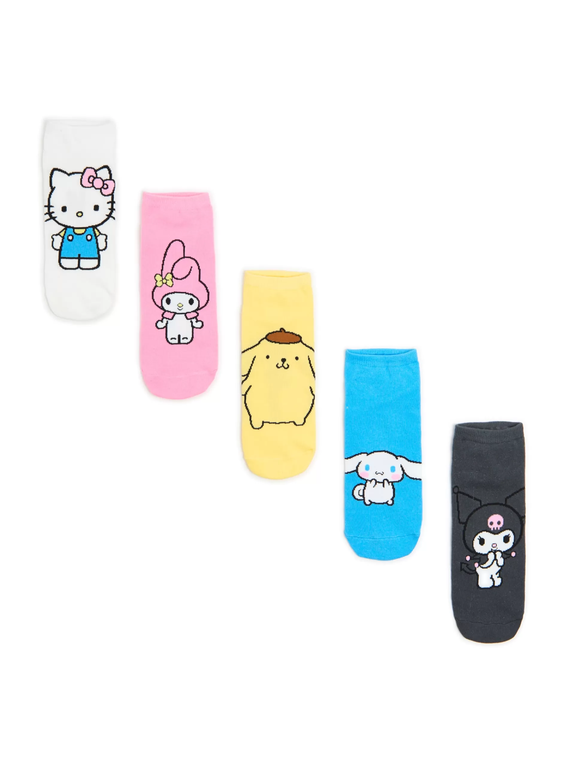 Cropp Skarpety, Rajstopy | 5 pack skarpet z postaciami Sanrio wielobarwny