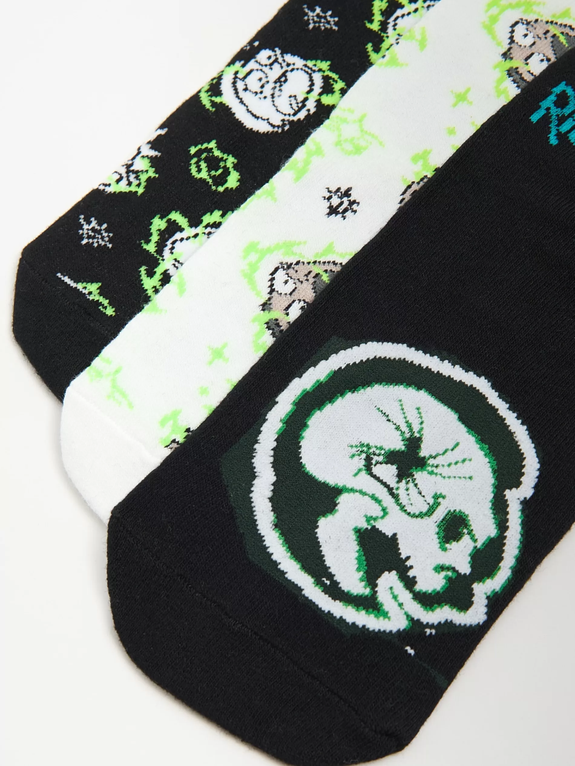 Cropp Skarpetki | 3 pack skarpetek Rick i Morty czarny